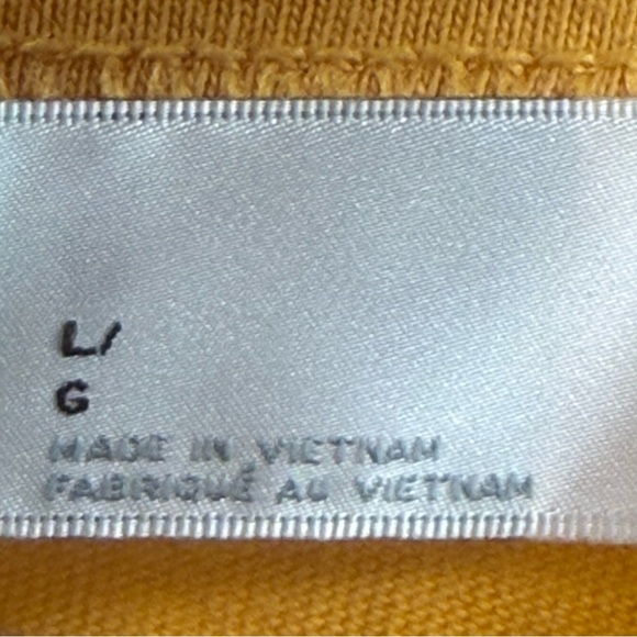 Free People Beach Slouchy Oversized Cotton Boho Romper Golden Yellow Size Large - Picture 9 of 11